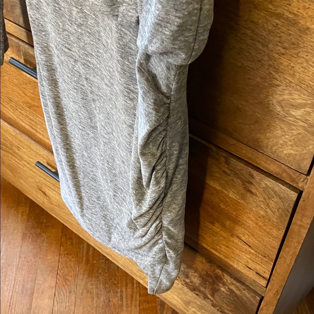 Heather Gray Long Sleeve Dress - Picture 5 of 5